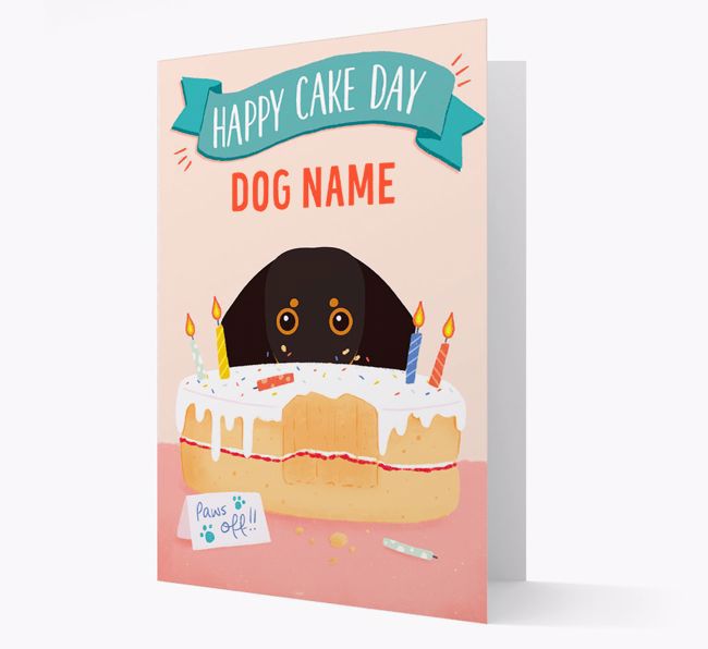 Happy Cake Day: Personalised {breedFullName} Card